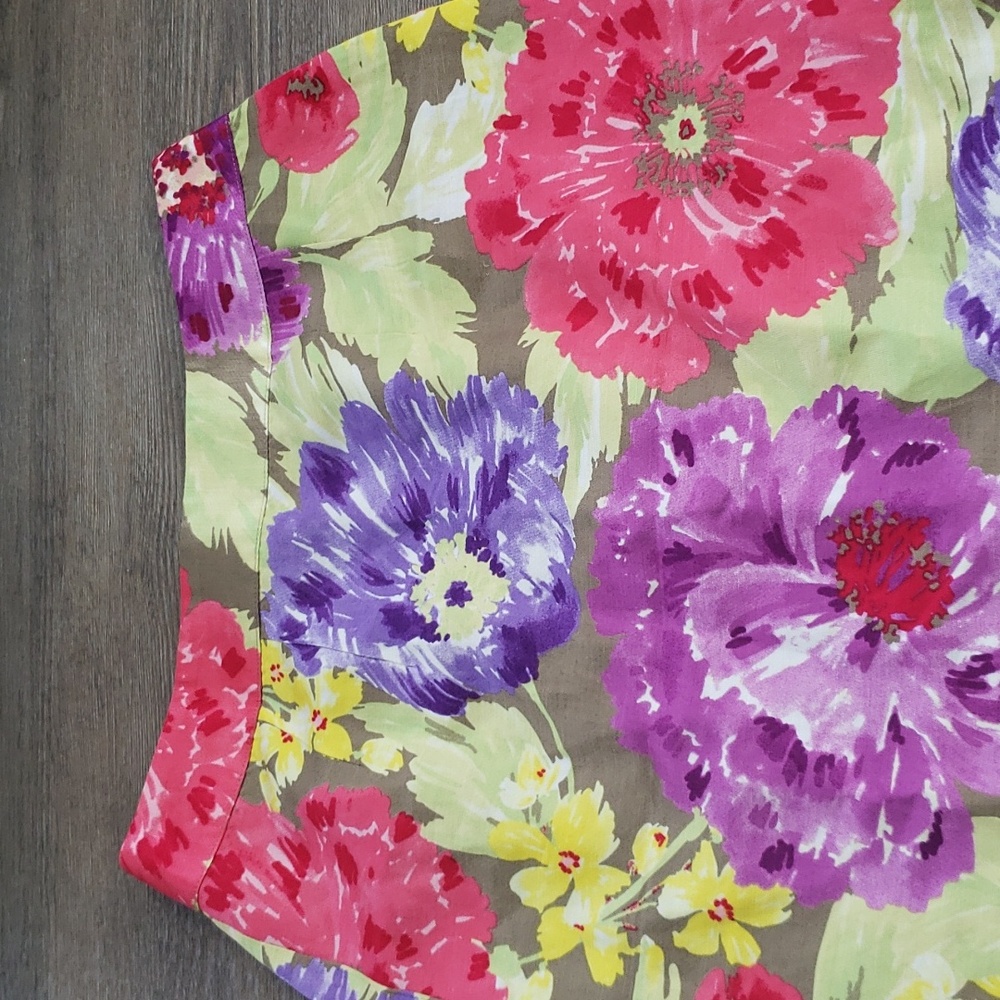 Banana Republic floral pencil skirt - Picture 4 of 14